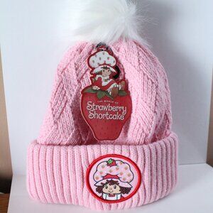 Strawberry Shortcake Knit Winter Hat O/S Adult